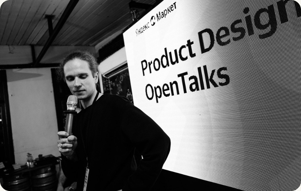 igor giving a talk on stage